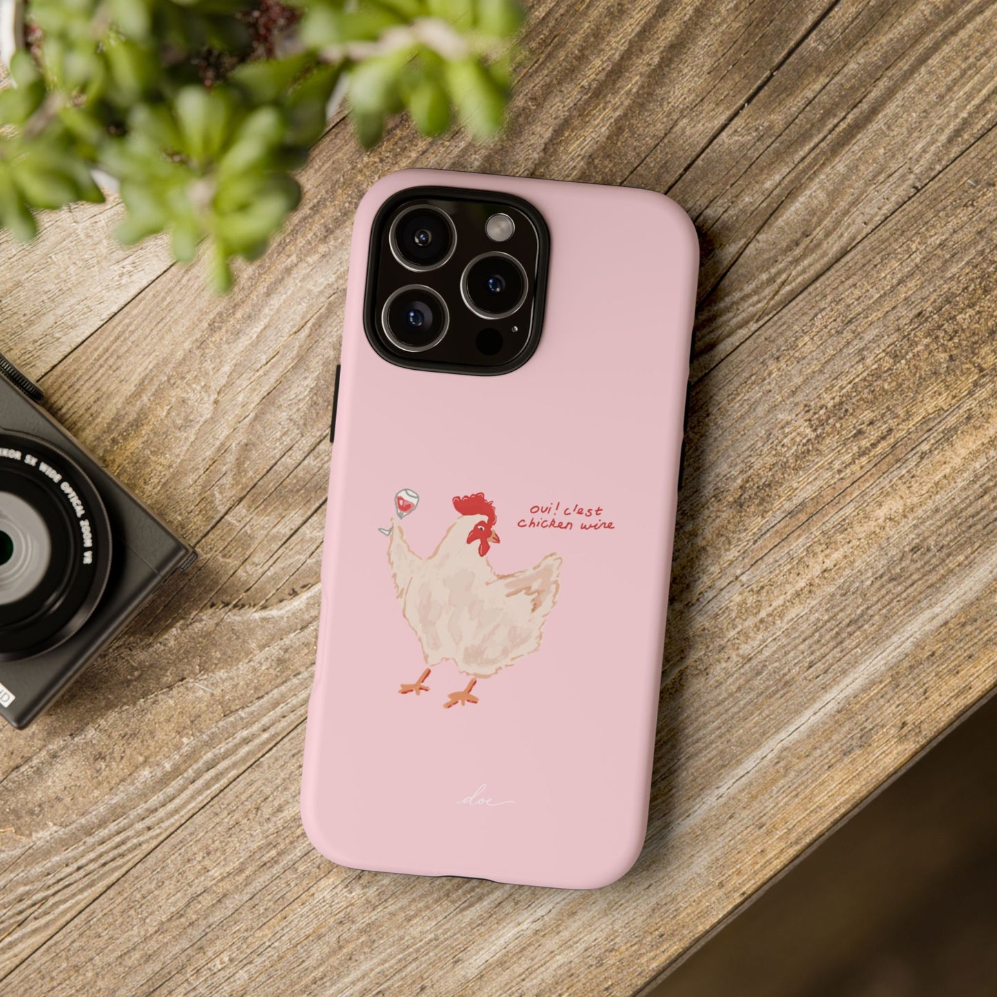 Chicken Wine iPhone Case