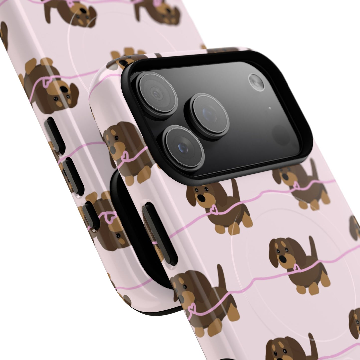 Pink Dachshunds Magsafe Case