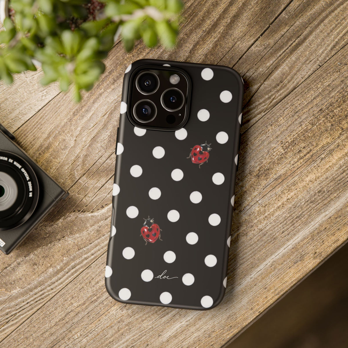 Polka Bug iPhone Case