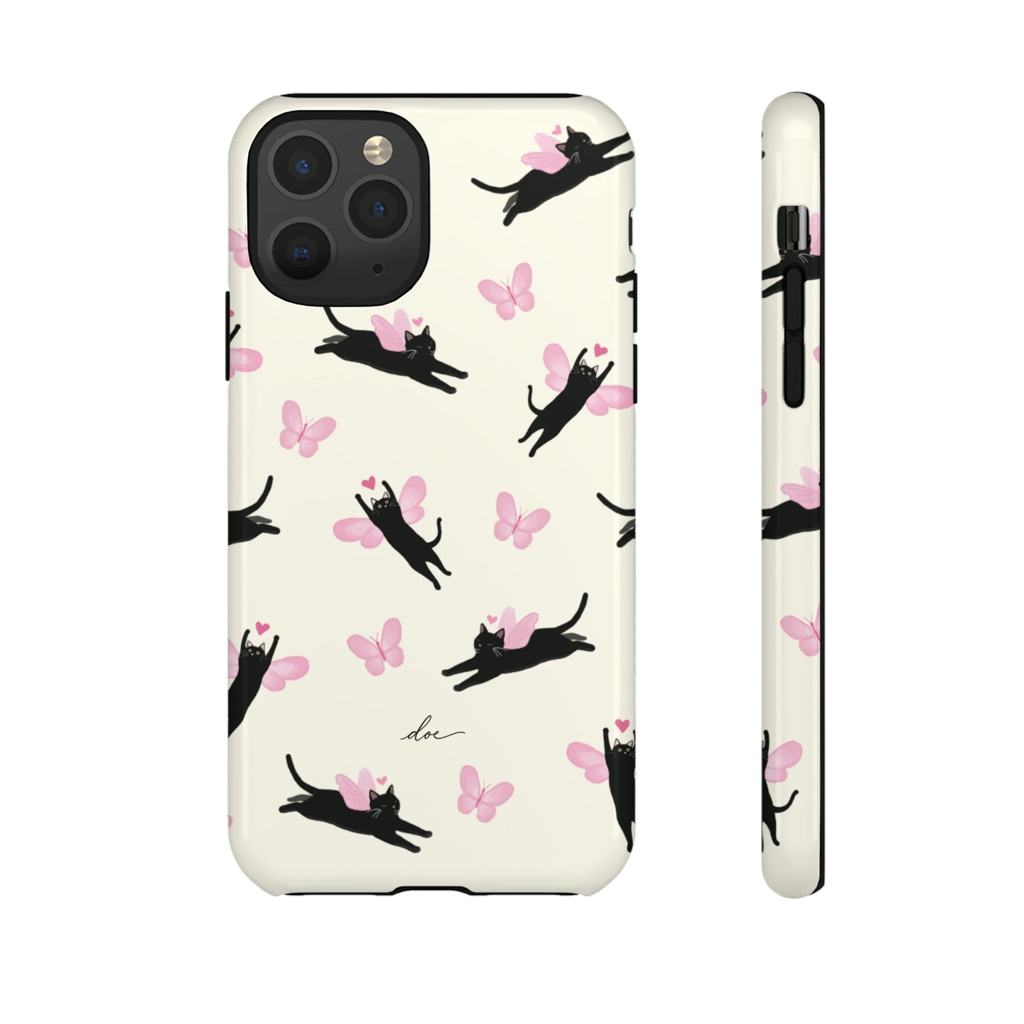 Black Cat iPhone Case