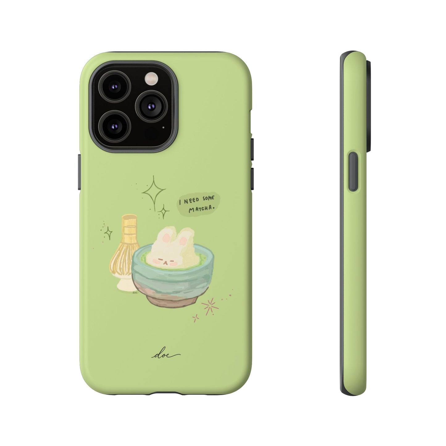 I Need Matcha! iPhone Case