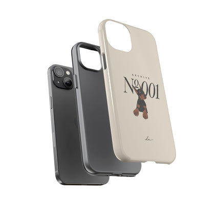 Doberman 001 iPhone Case