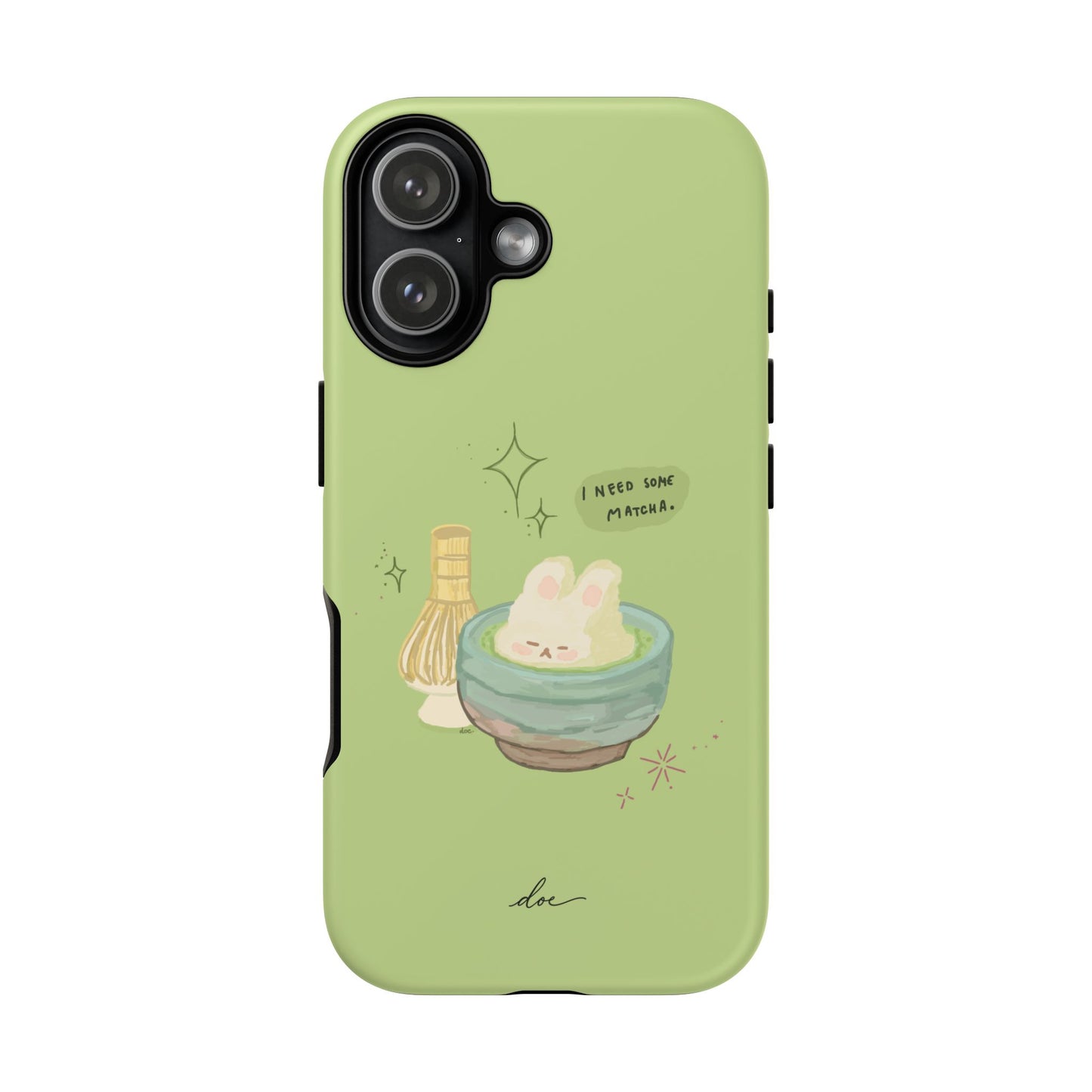 I Need Matcha! iPhone Case