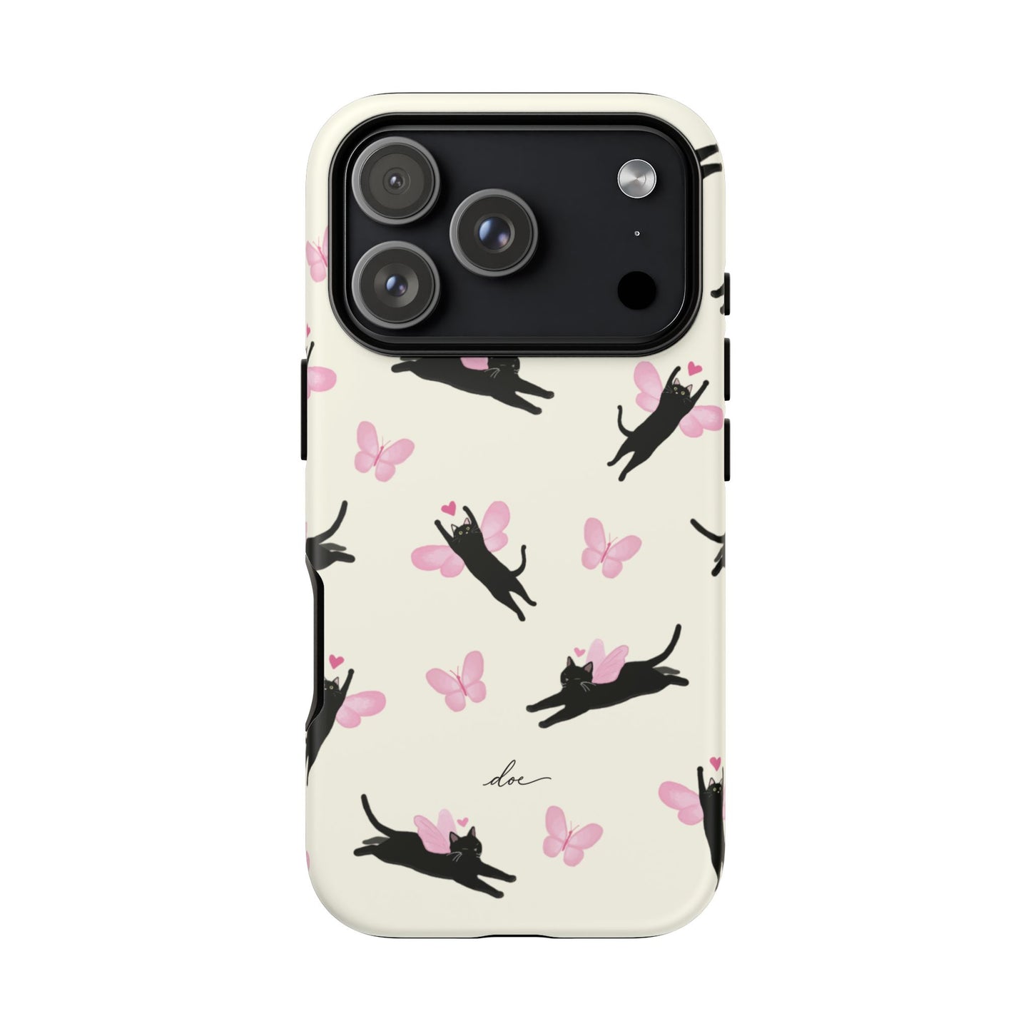 Black Cat iPhone Case