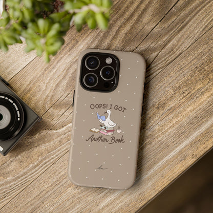 Oops Another Book! iPhone Case