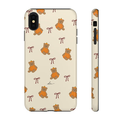 Pumpkin Bows iPhone Case