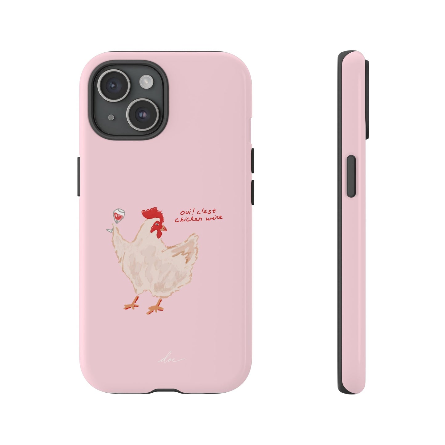Chicken Wine iPhone Case