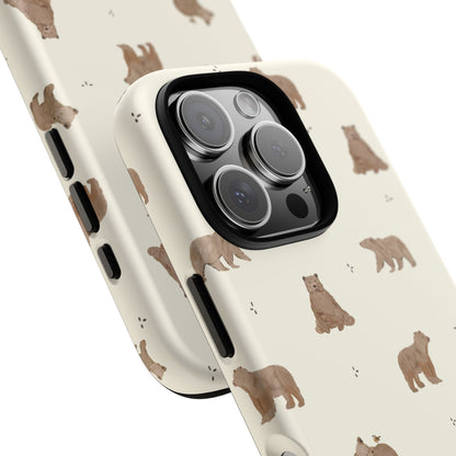 Brown Bears iPhone Case
