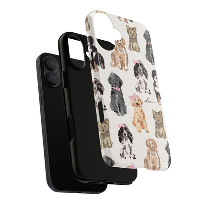 Puppy Party iPhone Case