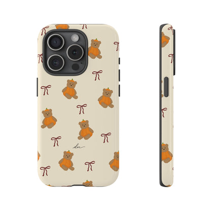 Pumpkin Bows iPhone Case