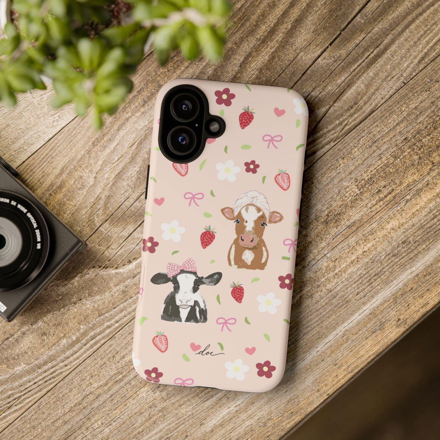 Cowy Chaos iPhone Case