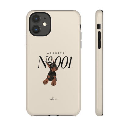 Doberman 001 iPhone Case