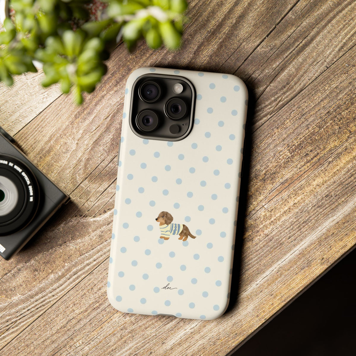 Sweater Dachshund iPhone Case