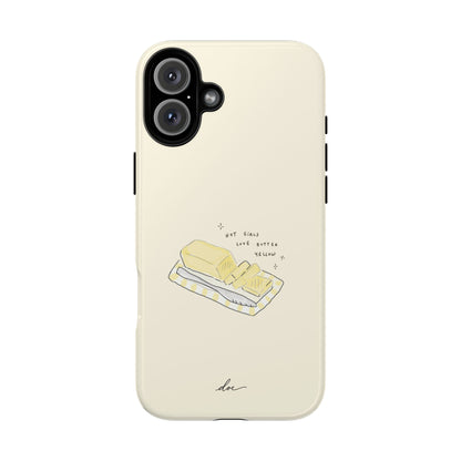 Butter Yellow iPhone Case