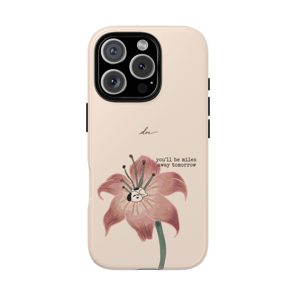 Miles Away iPhone Case