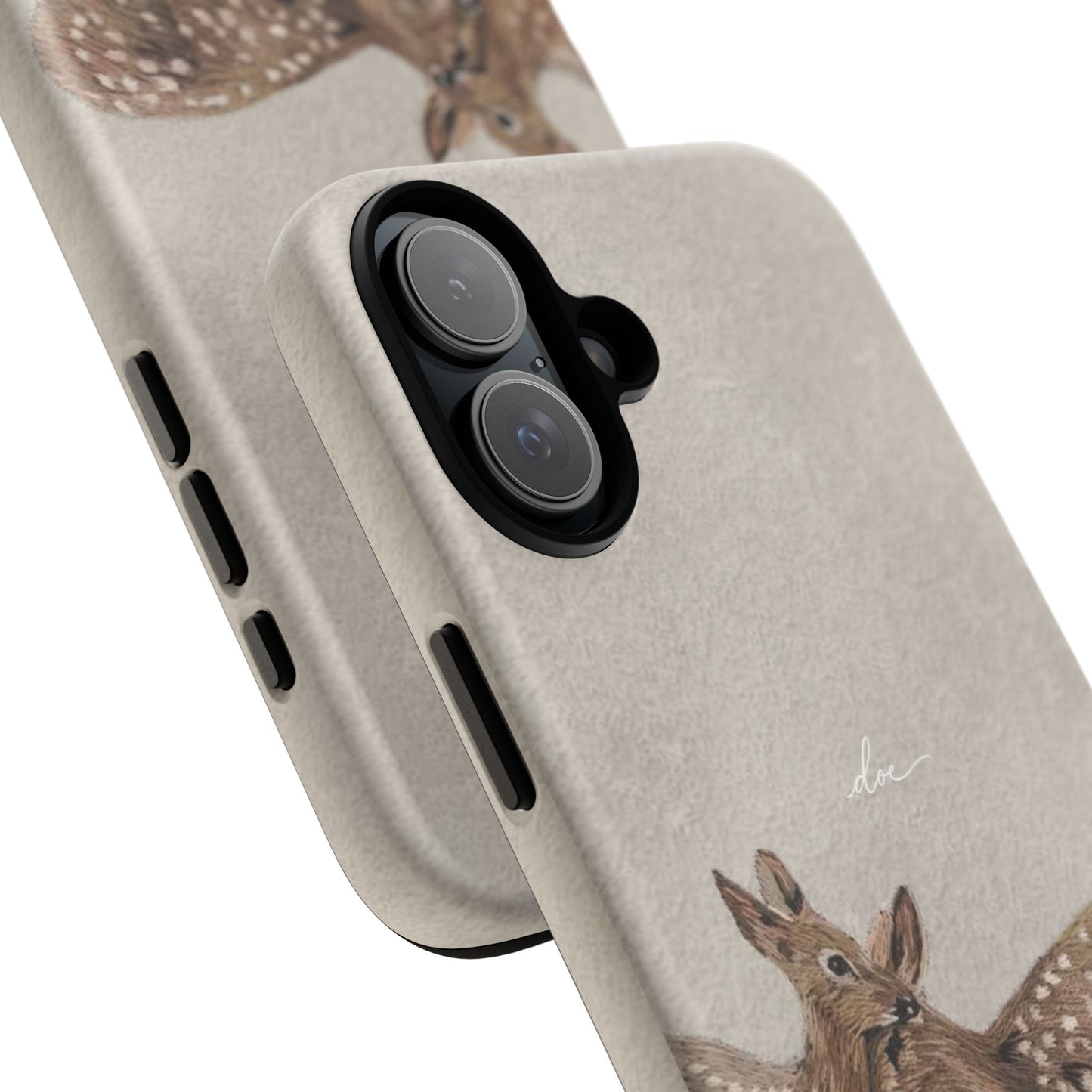 Deer Duo iPhone Case