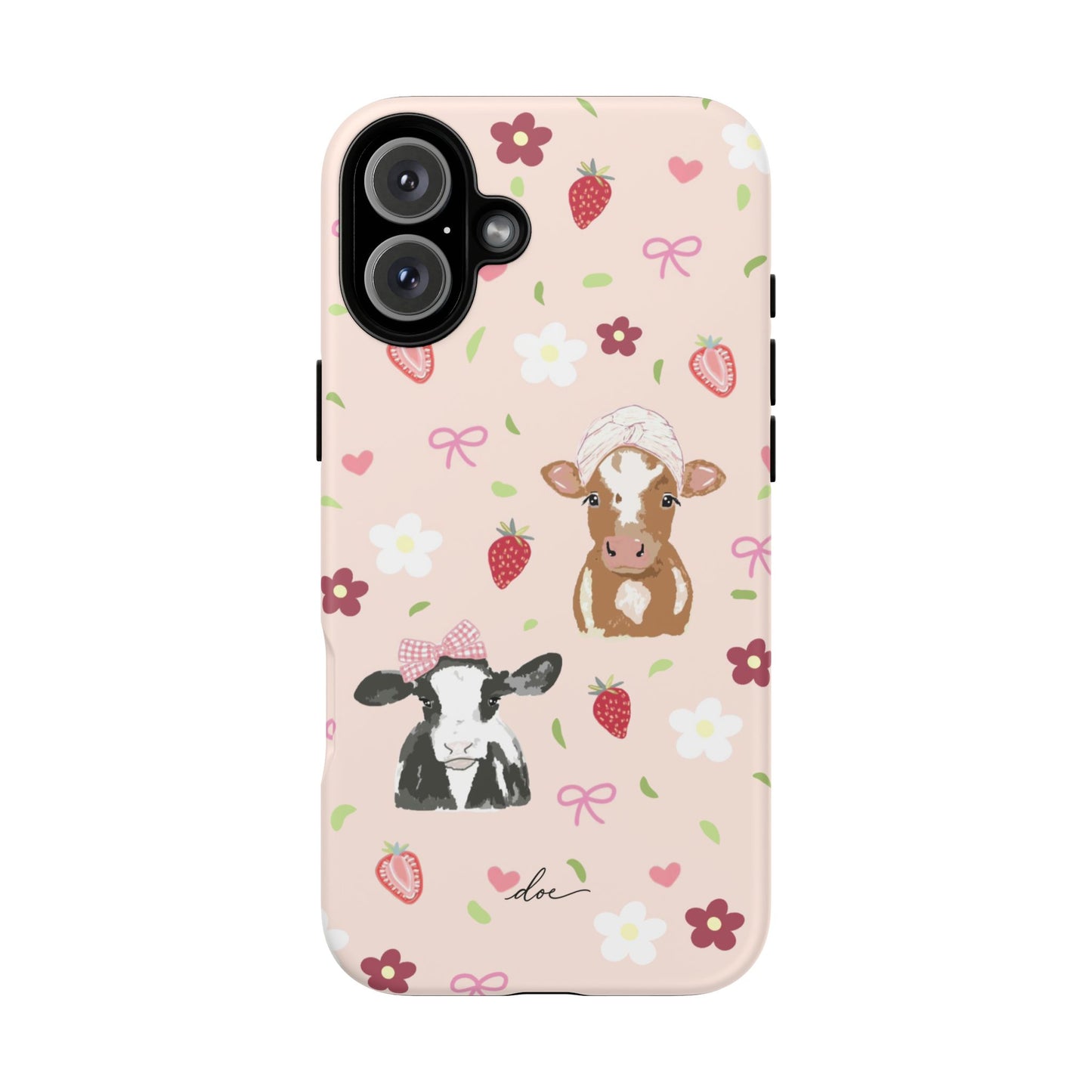 Cowy Chaos iPhone Case