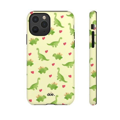 Dino Doodles iPhone Case