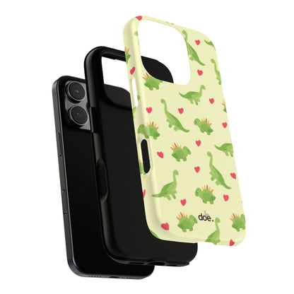 Dino Doodles iPhone Case