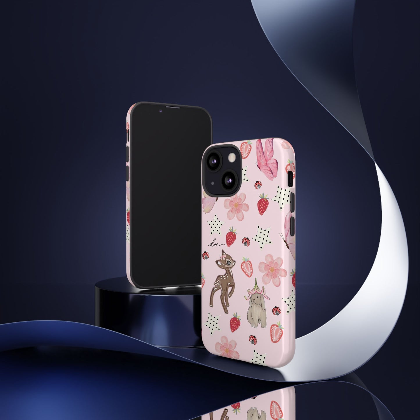 Doe & Bun iPhone Case