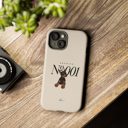 Doberman 001 iPhone Case