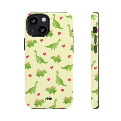 Dino Doodles iPhone Case