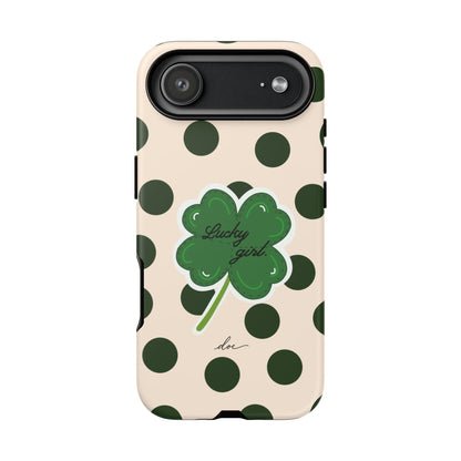Lucky Girl iPhone Case
