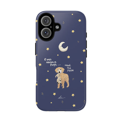 Anxious Pup iPhone Case