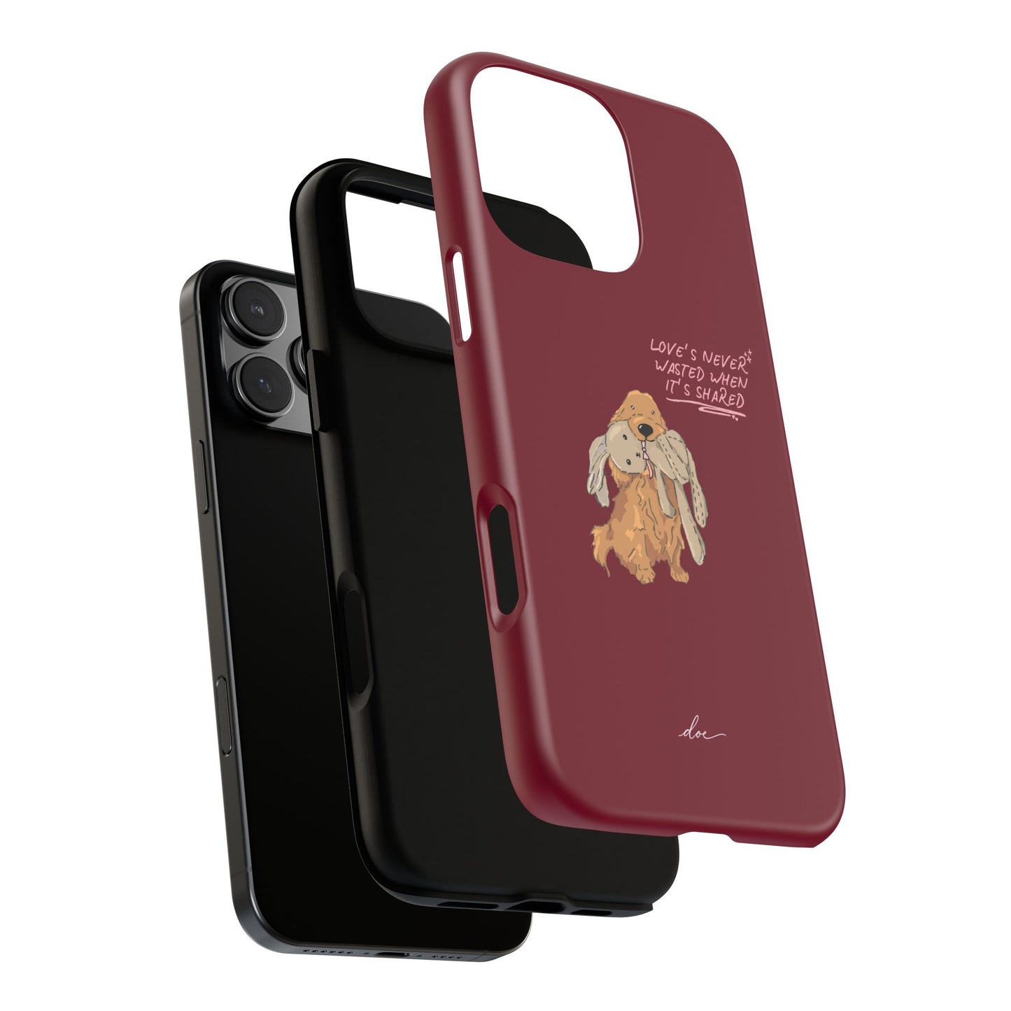 Loves Never Wasted iPhone Case