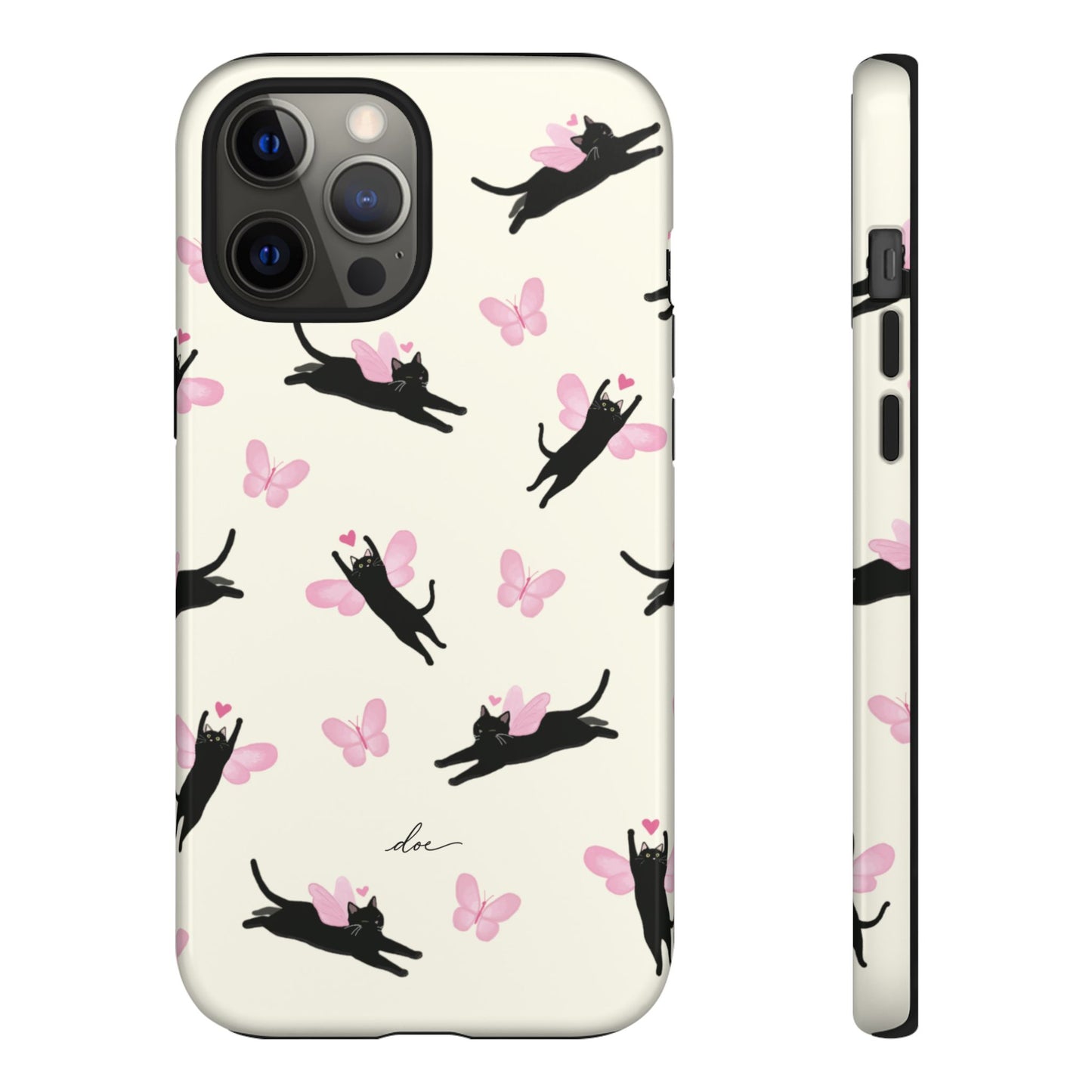 Black Cat iPhone Case