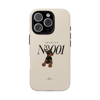 Doberman 001 iPhone Case