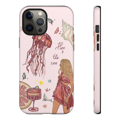 Her & The Sea iPhone Case