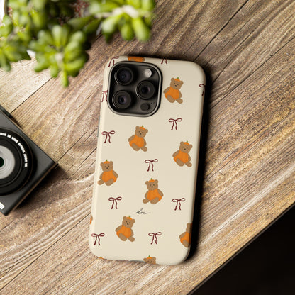 Pumpkin Bows iPhone Case