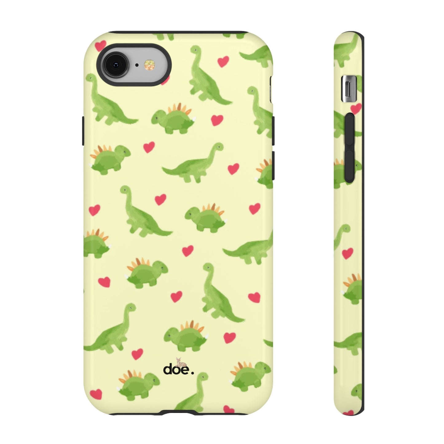 Dino Doodles iPhone Case