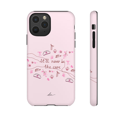 Never The Cure iPhone Case
