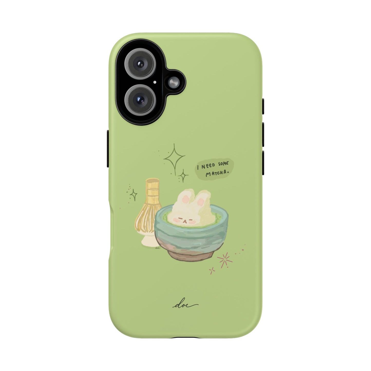 I Need Matcha! iPhone Case