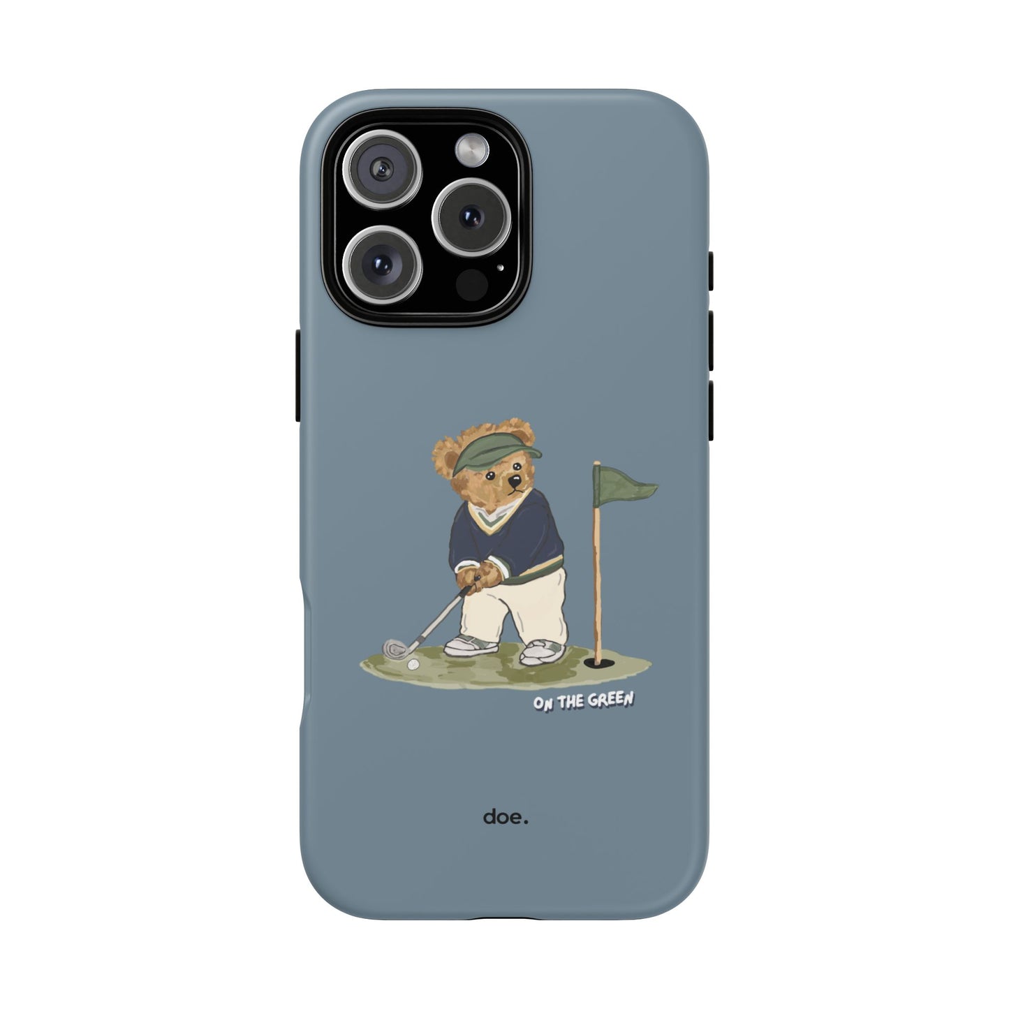 Bear Under Par iPhone Case