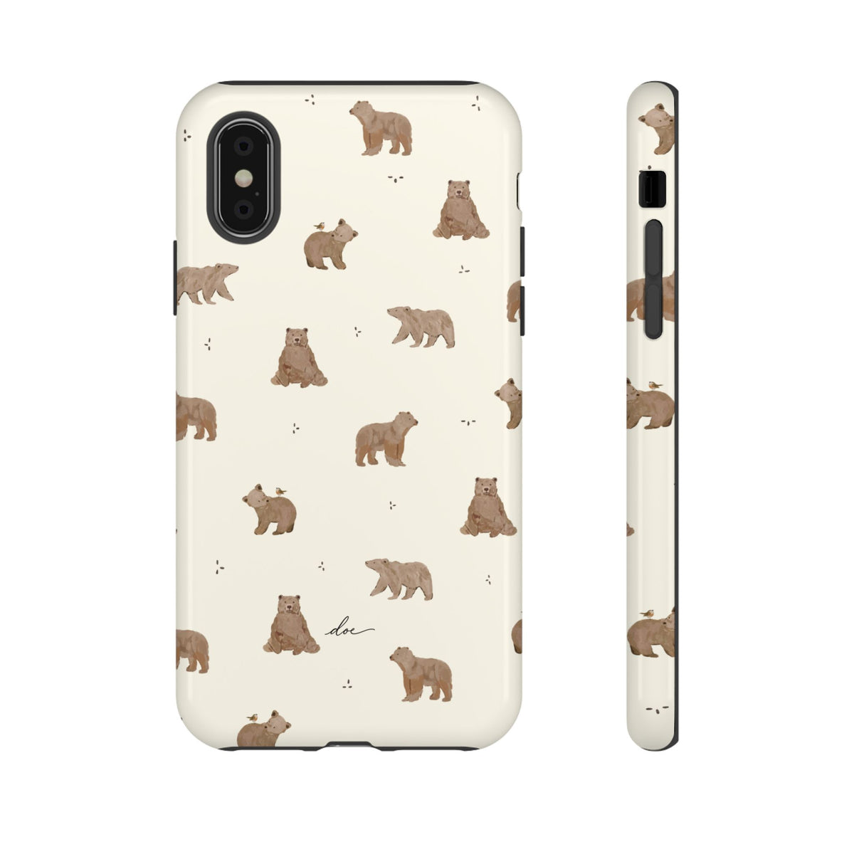 Brown Bears iPhone Case