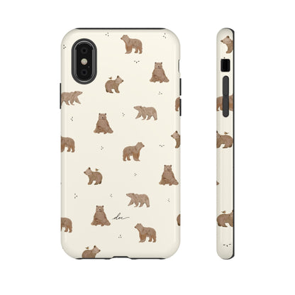 Brown Bears iPhone Case