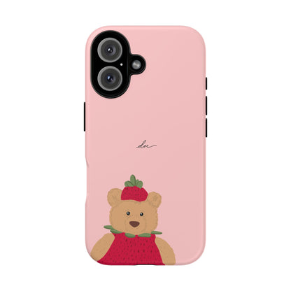 Strawberry Bear iPhone Case