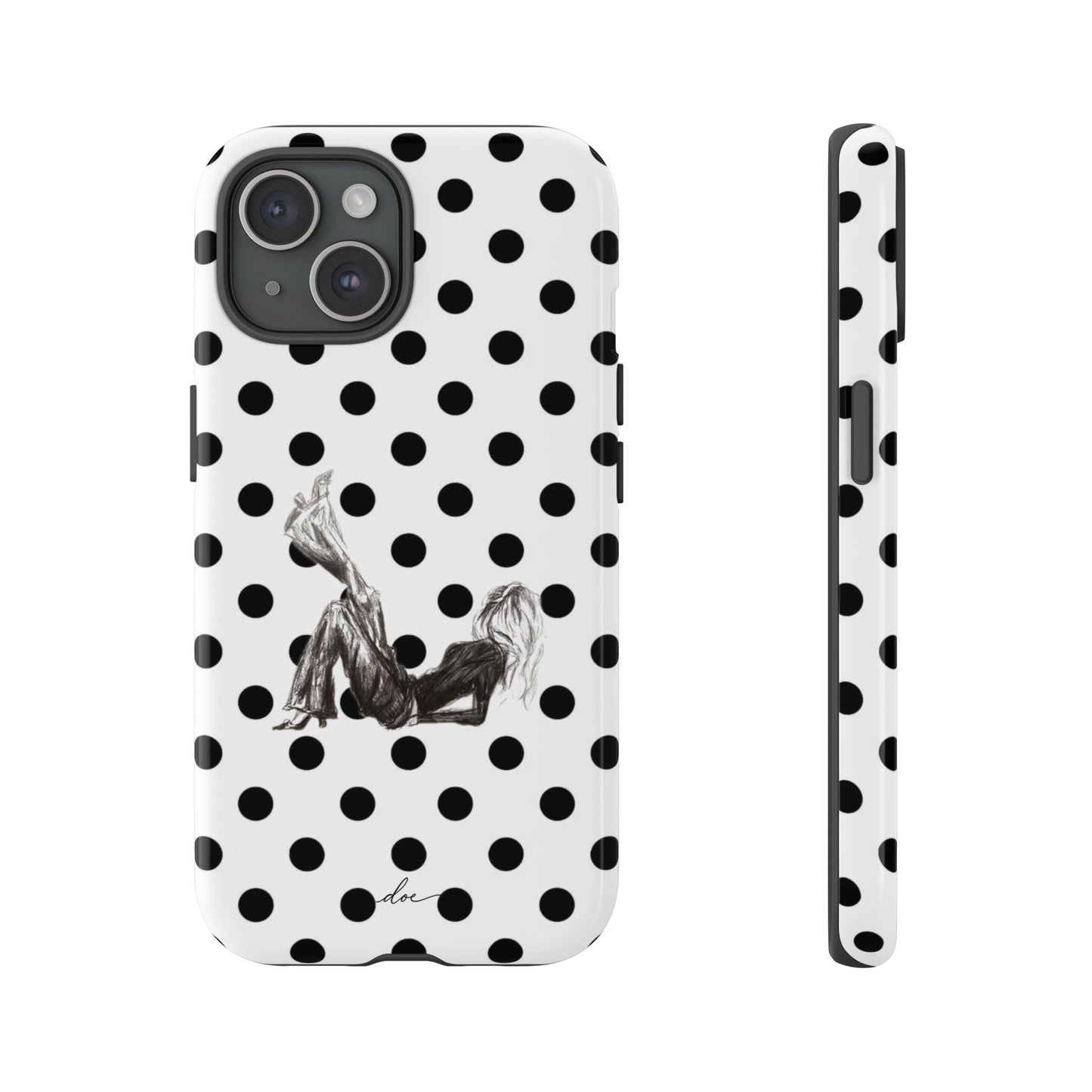 Polka Vouge Club iPhone Case
