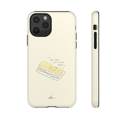 Butter Yellow iPhone Case