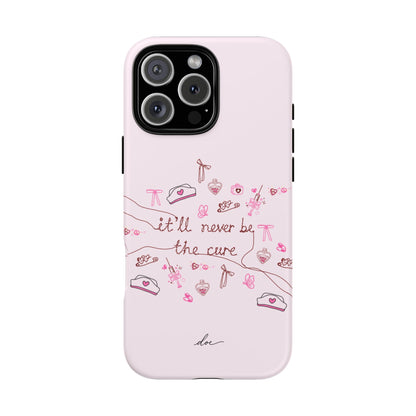 Never The Cure iPhone Case