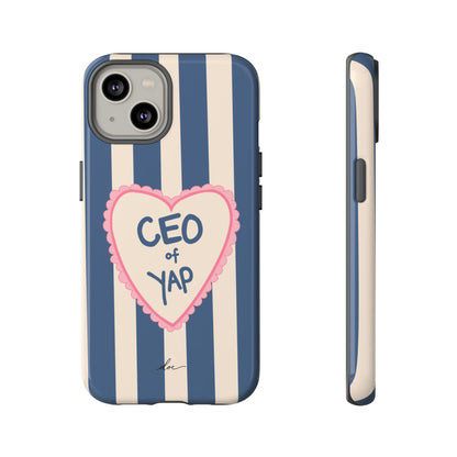CEO Of Yap iPhone Case