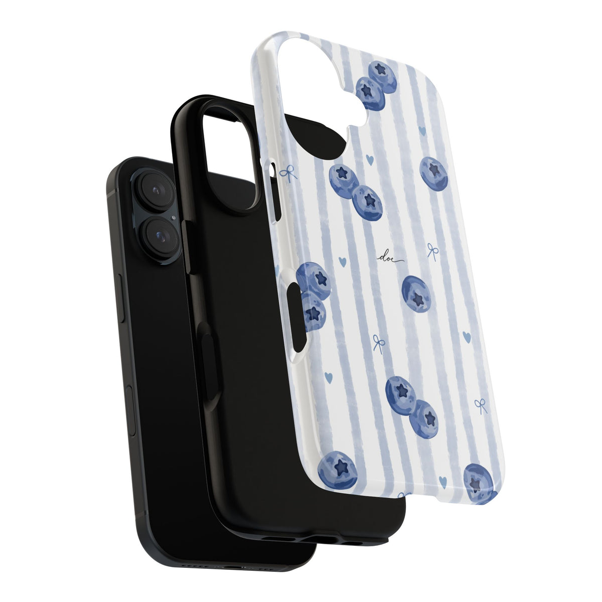 Blueberries iPhone Case