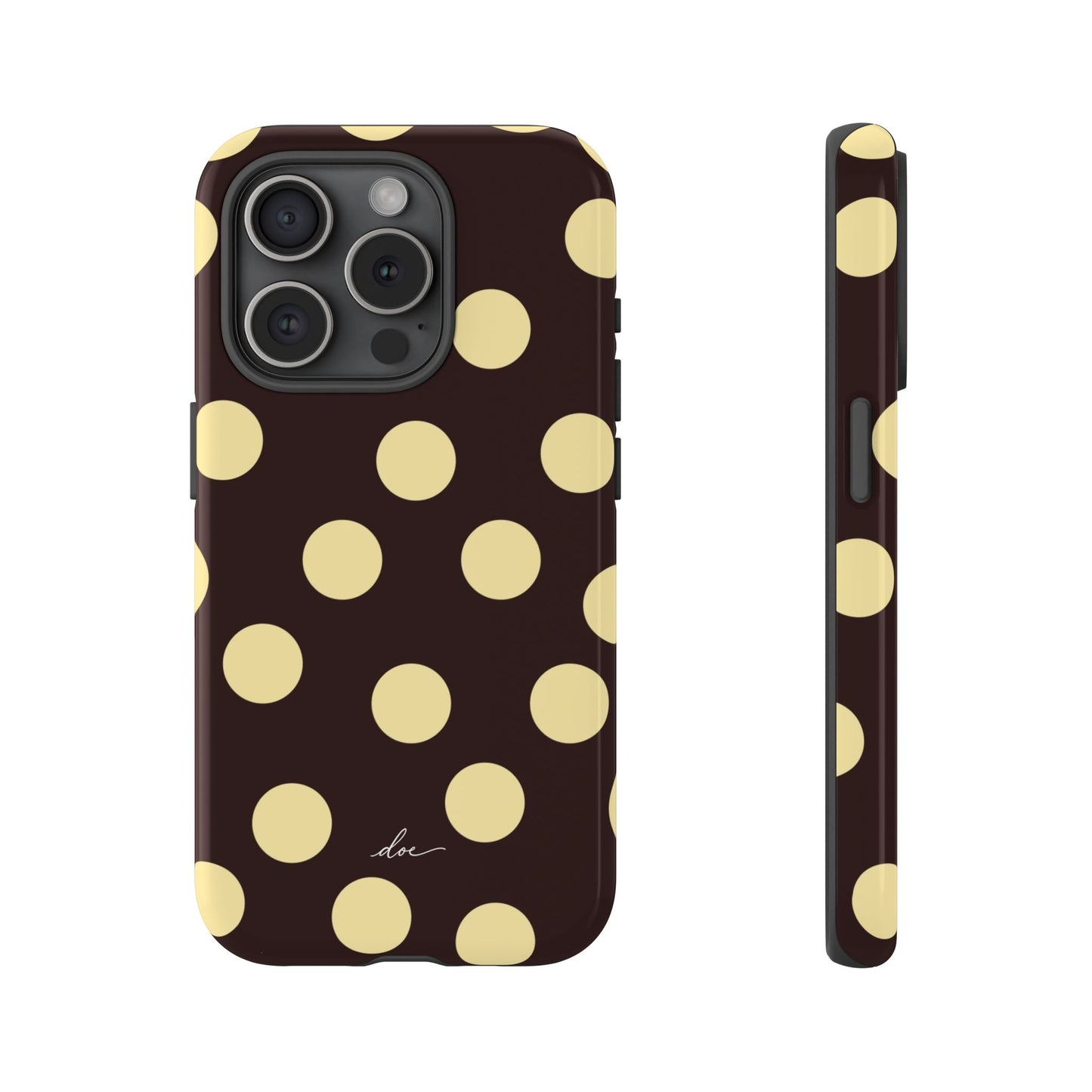 Butter Brown iPhone Case