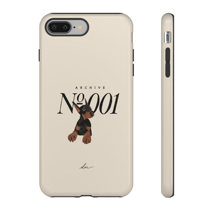 Doberman 001 iPhone Case