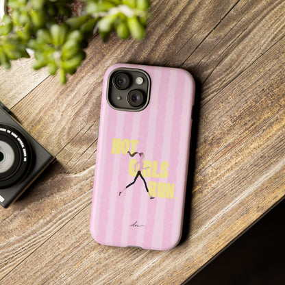 Hot Girls Run iPhone Case