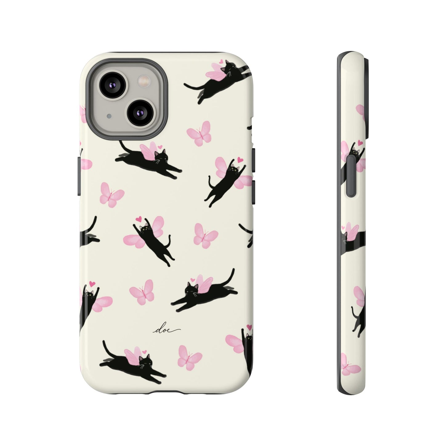 Black Cat iPhone Case
