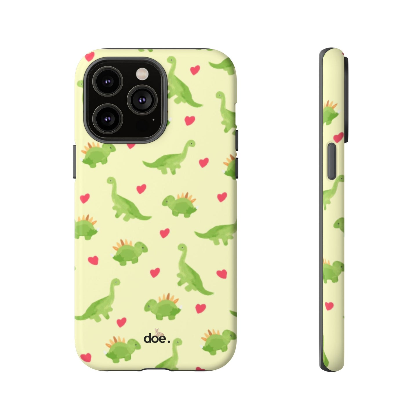 Dino Doodles iPhone Case